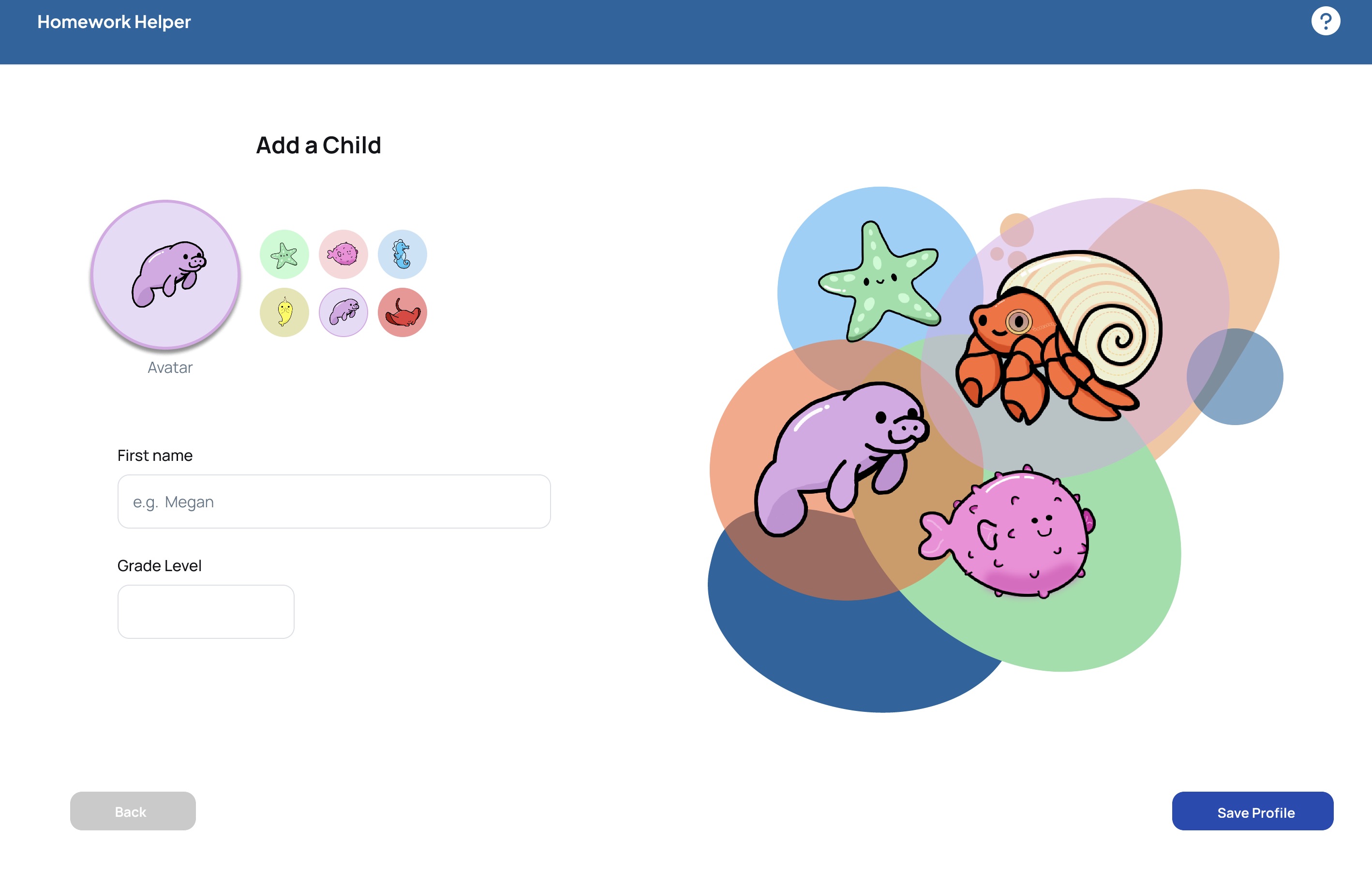 Homework Helper prototype